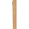 Ekena Millwork Traditional Block Smooth Bracket, Western Red Cedar, 3 1/2"W x 20"D x 28"H BKT04X20X28TRA05SWR - alternate 3
